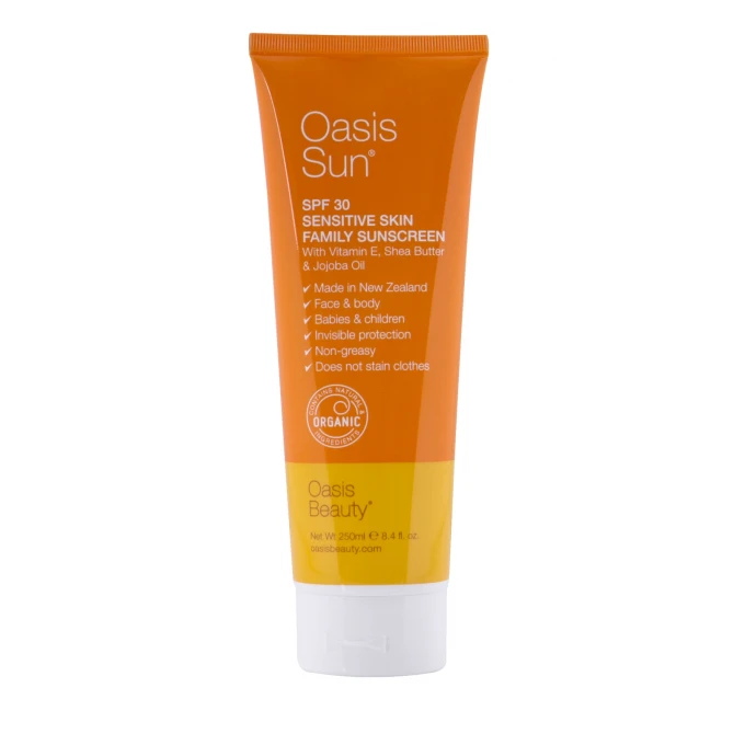 Oasis Sun Sunscreen SPF30, 250ml