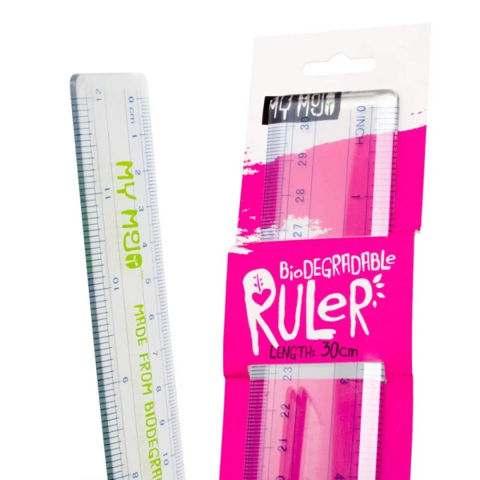 Biodegradable Ruler, 30cm