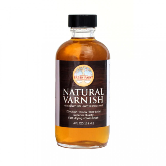 100% Non-toxic and Natural Varnish 4oz