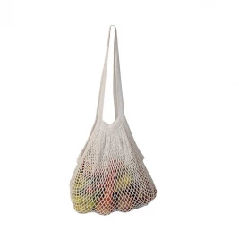 Organic Cotton String Bag, Long Handle