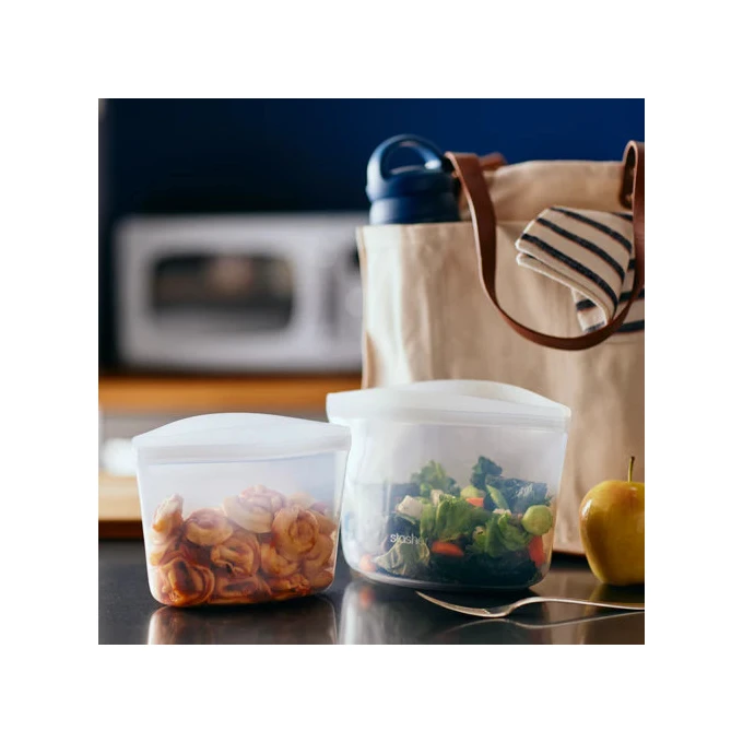 Reusable Silicone Food Storage Bowl