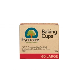 Compostable Baking Cups, Large
