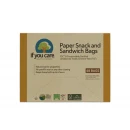 Paper Snack and Sandwich Bags, unbleached