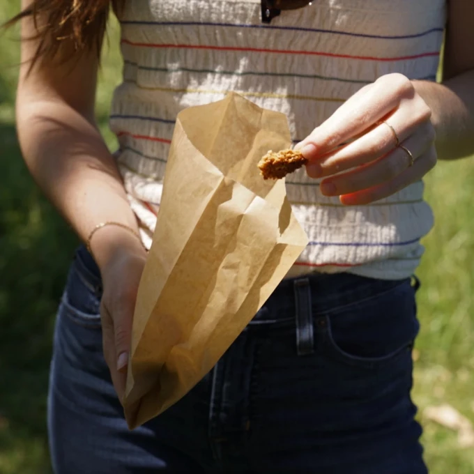 Paper Snack and Sandwich Bags, unbleached