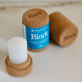 Biork™ Potassium Alum Crystal Deodorant Stick, Plastic Free