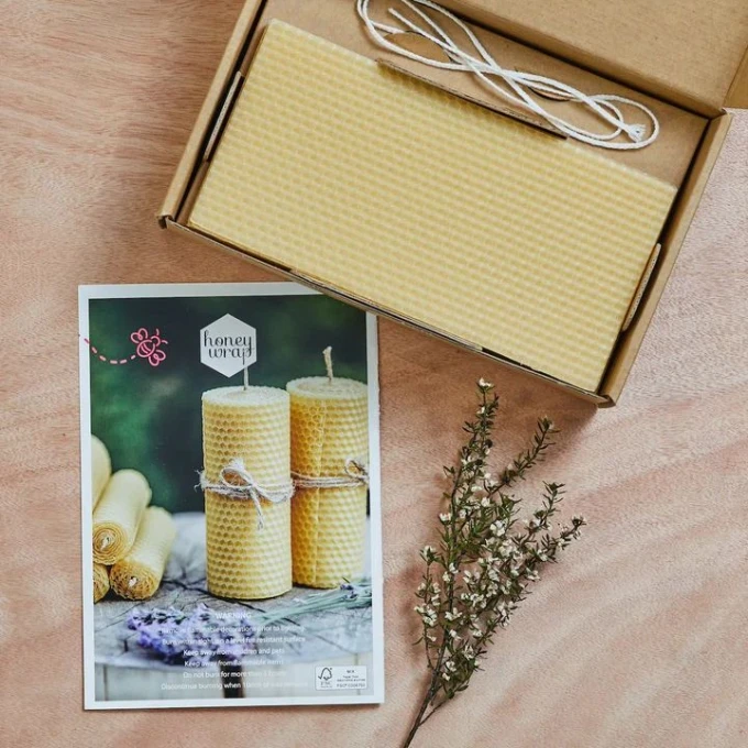 Honeywrap, Create your own, Rolled Beeswax Candles
