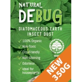 DEBug Diatomaceous Earth, Insect Dust, 350g