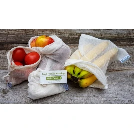 Fresh Produce Mesh Bags, Multi Pack (4 bags)