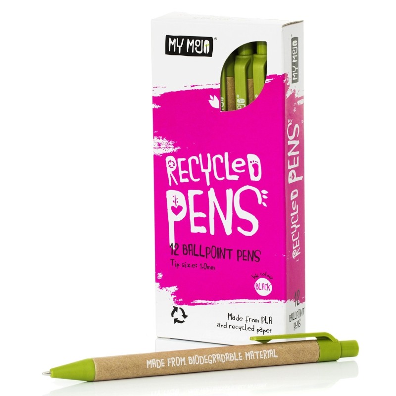 Green Pen, ink colour black